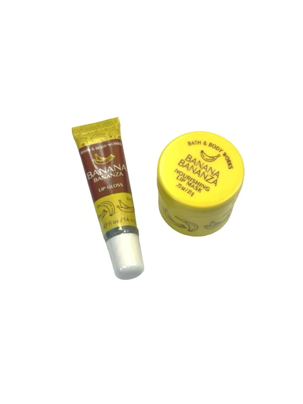 Bath and Body Works Banana Lip Set